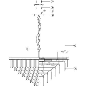 Люстра Maytoni Revero MOD085PL-16CH-5