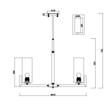 Люстра Maytoni Fortano MOD089PL-06BS-5