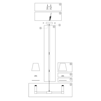 Люстра Maytoni Tet-a-tet MOD104PL-05B-2