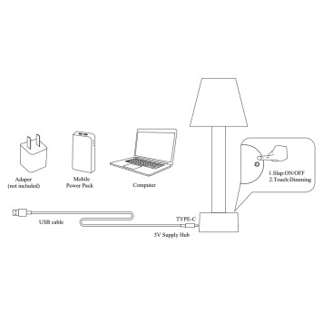 Лампа настольная Maytoni Tet-a-tet MOD104TL-3AGR3K-2