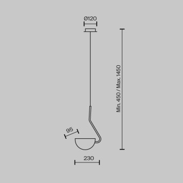 Люстра Maytoni Mollis MOD126PL-01B-8