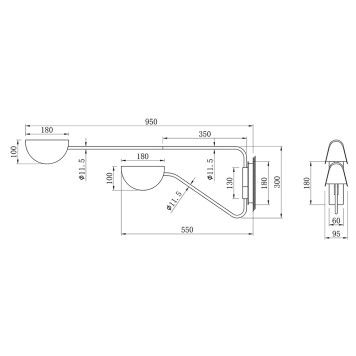 Бра Maytoni Mollis MOD126WL-02B-9