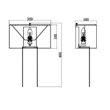 Бра Maytoni Impressive MOD151WL-01G-4