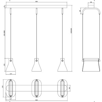 Люстра Maytoni Cabaret MOD170PL-L24BS3K-6