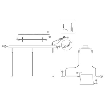Люстра Maytoni Cabaret MOD170PL-L24BS3K-7