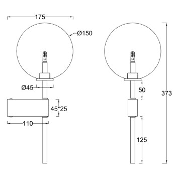 Бра Maytoni Mood MOD172WL-01BS-5