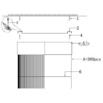 Светильник потолочный Maytoni Imaginary MOD190CL-L18G3K-8