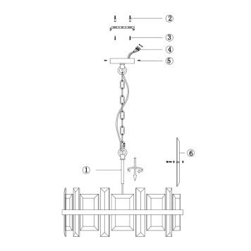 Люстра Maytoni Cerezo MOD201PL-05N-7