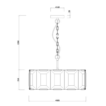 Люстра Maytoni Cerezo MOD202PL-06N-9