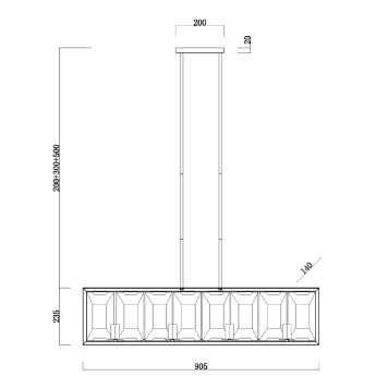 Люстра Maytoni Cerezo MOD202PL-07N-6