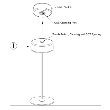 Лампа настольная Maytoni AI Collaboration MOD229TL-L3W3K2-11