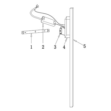 Бра Maytoni Halo MOD245WL-L24BK-7