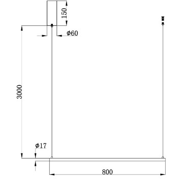 Люстра Maytoni Halo MOD246PL-L16BSK-5
