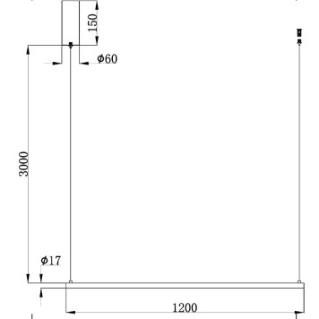 Люстра Maytoni Halo MOD246PL-L24BSK-5