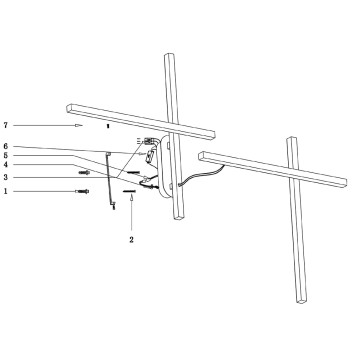 Бра Maytoni Halo MOD248WL-L24BK-6