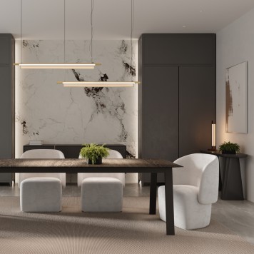 Люстра Maytoni Loom MOD258PL-L20BS3K-1