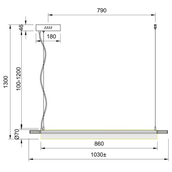 Люстра Maytoni Loom MOD258PL-L20BS3K-8