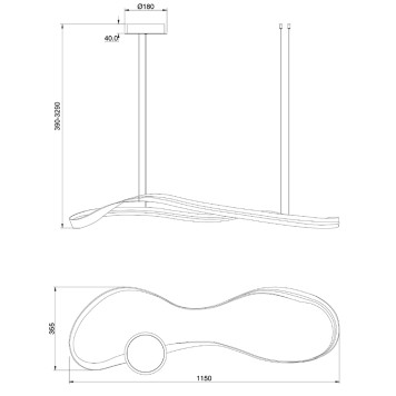 Люстра Maytoni Plons MOD283PL-L34BS3K-5