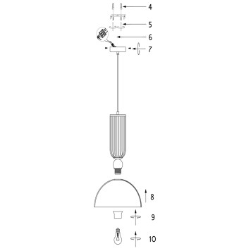 Люстра Maytoni Antic MOD302PL-01CG1-6