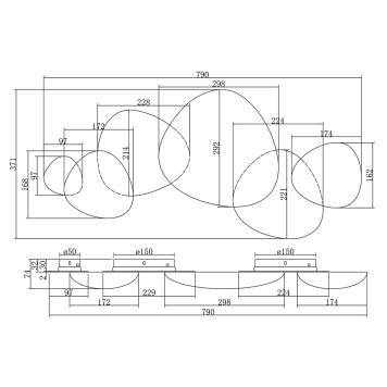 Бра Maytoni Jack-stone MOD314WL-L13N3K-4