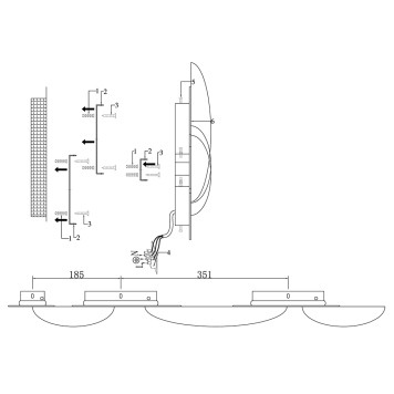 Бра Maytoni Jack-stone MOD314WL-L13N3K-3