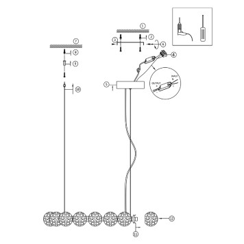 Люстра Maytoni Ambre MOD331PL-L32BS3K-7