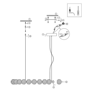 Люстра Maytoni Ambre MOD331PL-L42BS3K-7