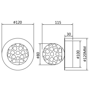 Бра Maytoni Ambre MOD331WL-L3BS3K-4