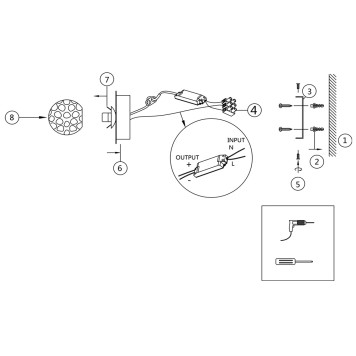 Бра Maytoni Ambre MOD331WL-L3BS3K-5