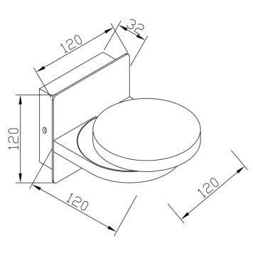 Бра Maytoni Flap MOD354WL-L12B3K-6