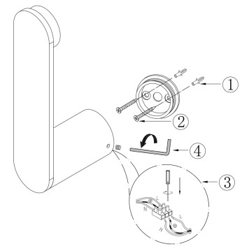 Бра Maytoni Connect MOD356WL-L4W3K-7