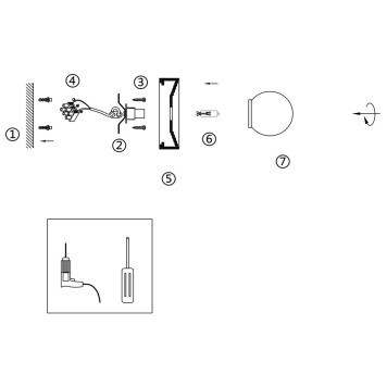 Бра Maytoni Careless MOD403WL-01GR1-12