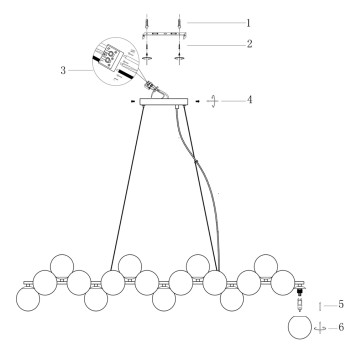 Люстра Maytoni Dallas MOD547PL-25B-12