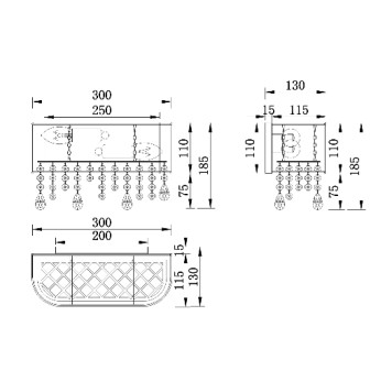 Бра Maytoni Manfred MOD600WL-02W-7