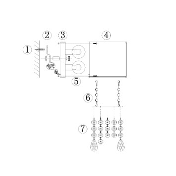 Бра Maytoni Manfred MOD600WL-02W-8