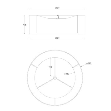 Светильник потолочный Maytoni Bergamo MOD613CL-03W-6