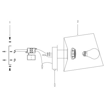Бра Maytoni Bergamo MOD613WL-01W-1