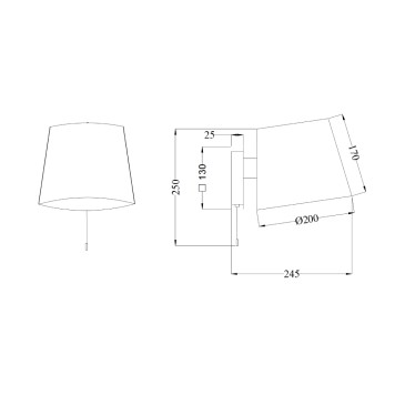 Бра Maytoni Bergamo MOD617WL-01B-6