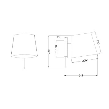 Бра Maytoni Bergamo MOD617WL-01W-4