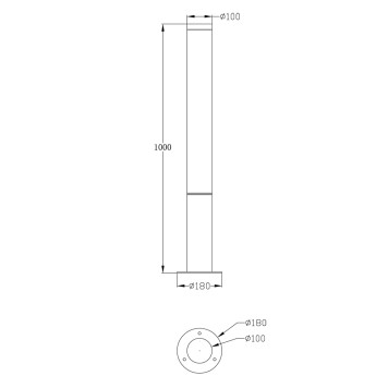 Уличный фонарь Maytoni Ginza O041FL-L30B3K-7