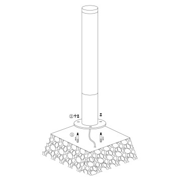 Уличный фонарь Maytoni Ginza O041FL-L30B3K-8