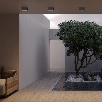 Уличный потолочный светильник Maytoni Ares O309CL-L10GF3K-3