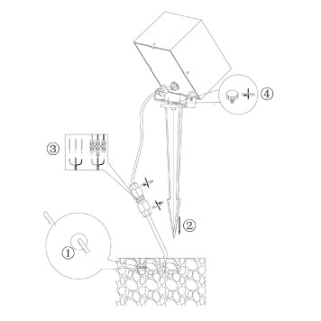 Уличный фонарь Maytoni Ares O309FL-L8B3K-12