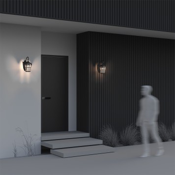 Уличный настенный светильник Maytoni Albion O413WL-01BZ-1