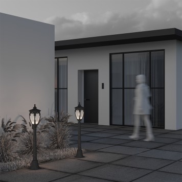 Уличный фонарь Maytoni Fleur O414FL-01BZ1-1