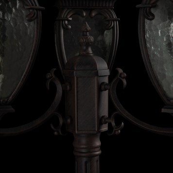 Уличный фонарь Maytoni Fleur O414FL-03BZ-3