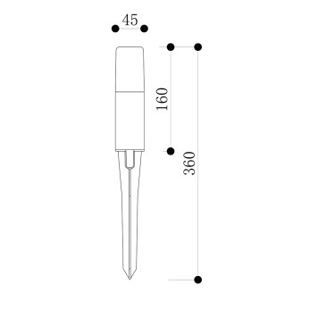 Уличный фонарь Maytoni Talpa O416FL-L3B3K-11