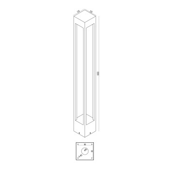 Уличный фонарь Maytoni Elbe O424FL-L10GF-14