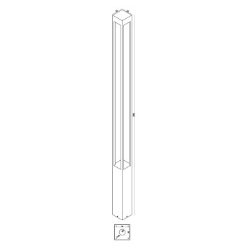 Уличный фонарь Maytoni Elbe O424FL-L25GF-15