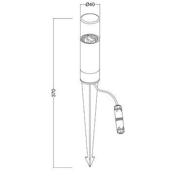 Уличный фонарь Maytoni Glide O437FL-01GF-7